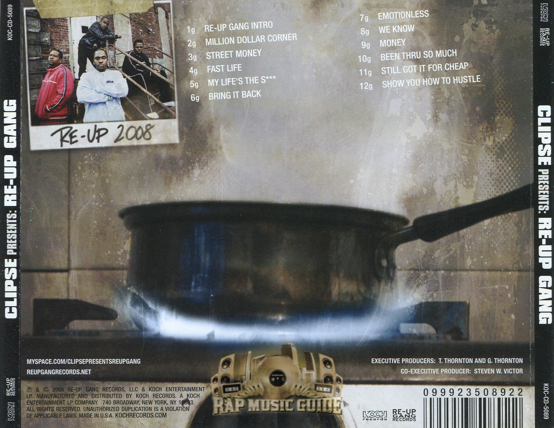 Clipse Presents ReUp Gang CD Rap Music Guide